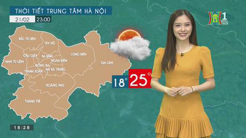 Dự báo thời tiết ngày 21/2/2023