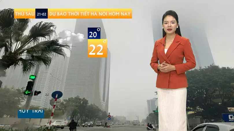 Dự báo thời tiết | 21/02/2025