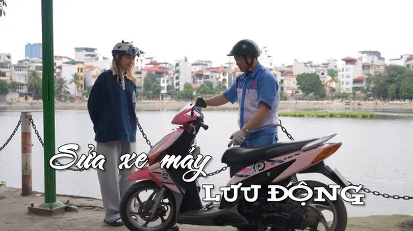 Sửa xe máy lưu động | Nhịp sống Hà Nội | 20/03/2025