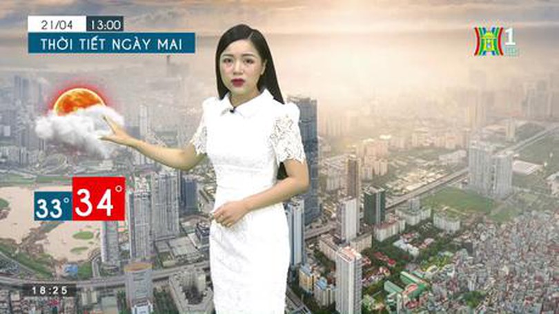 Dự báo thời tiết ngày 21/04/2023