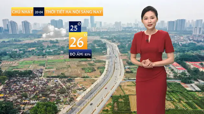 Dự báo thời tiết | 20/04/2025