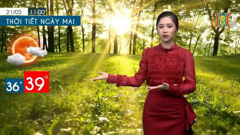 Dự báo thời tiết (ngày 21/05/2023)