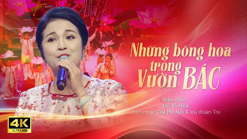 Những bông hoa trong vườn Bác