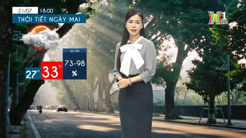Dự báo thời tiết chiều và tối | 20/07/2024