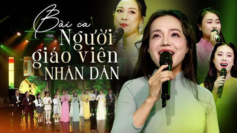 Tự hào hát mãi 'Bài ca người giáo viên nhân dân'