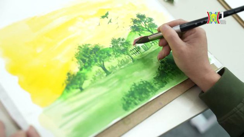 Thú vị lớp học vẽ cho người không chuyên