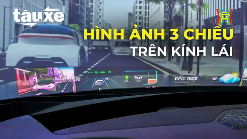 Hyundai giới thiệu công nghệ hình ảnh ba chiều trên kính lái | Bản tin Tàu và Xe | 21/01/2025