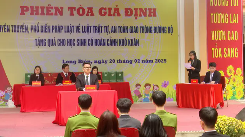 Phiên tòa giả định xử học sinh gây tai nạn chết người