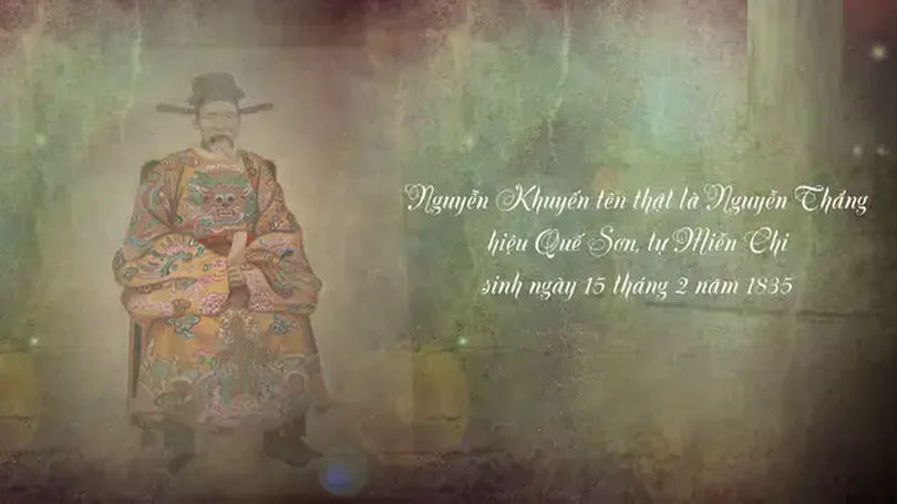 Nguyễn Khuyến, bậc đại thi nhân của văn học dân tộc cuối thế kỷ XIX | Danh nhân Thăng Long - Hà Nội | 20/04/2025