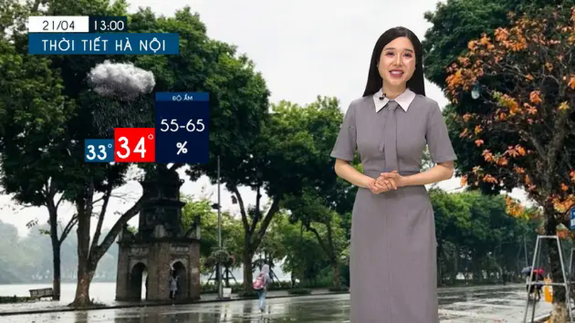 Dự báo thời tiết tối | 21/04/2025
