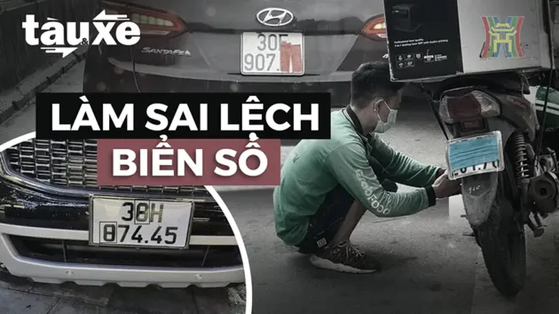 Che biển số khi lưu thông trên đường | Bản tin Tàu và Xe | 20/07/2024