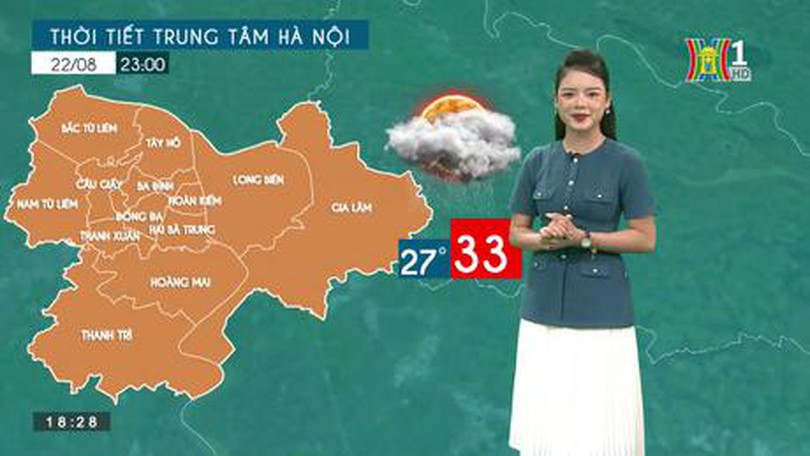 Dự báo thời tiết | 22/08/2023