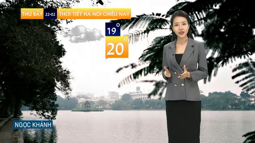 Dự báo thời tiết chiều | 22/02/2025