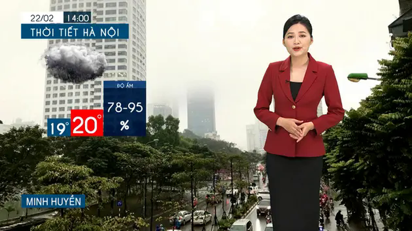 Dự báo thời tiết tối | 22/02/2025