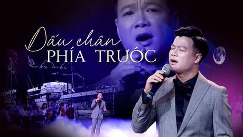 Dấu chân phía trước