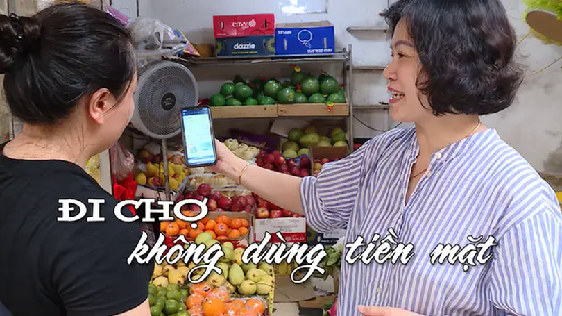 Đi chợ không dùng tiền mặt | Nhịp sống Hà Nội | 22/05/2025