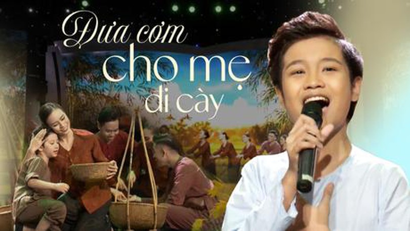 Đưa cơm cho mẹ đi cày