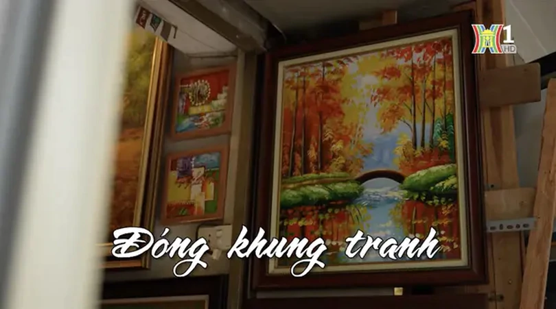 Đóng khung tranh | Nhịp sống Hà Nội | 22/07/2024