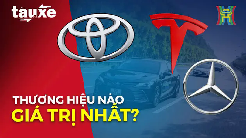 Những thương hiệu ô tô giá trị nhất toàn cầu 2024 | Bản tin Tàu và Xe | 23/01/2025
