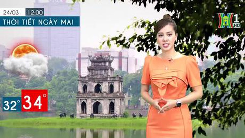 Dự báo Thời Tiết ngày 24/03/2023