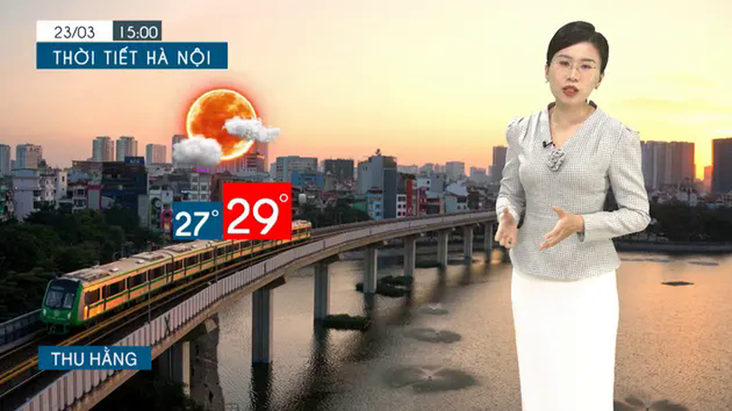 Dự báo thời tiết tối | 23/03/2025