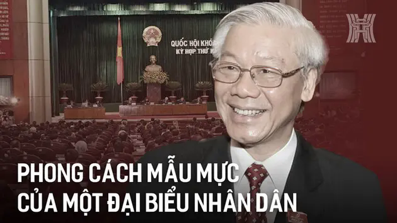 Phong cách mẫu mực của một đại biểu nhân dân