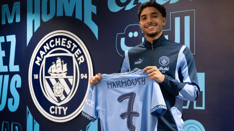 Man City chiêu mộ tiền đạo Omar Marmoush
