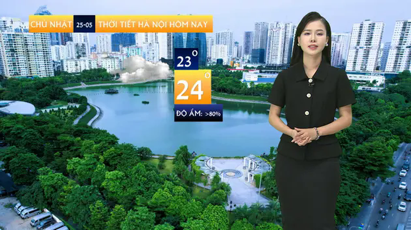 Dự báo thời tiết | 25/05/2025