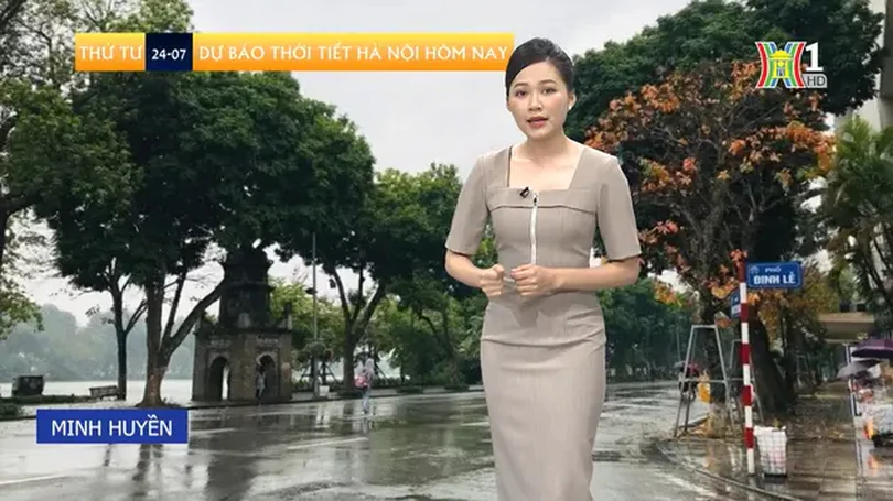 Dự báo thời tiết | 24/07/2024