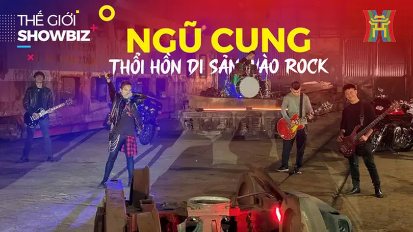 Ban nhạc Ngũ Cung thổi hồn di sản vào Rock | Thế giới Showbiz | 25/01/2025
