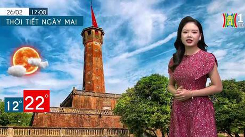 Dự báo thời tiết ngày 26/02/2023