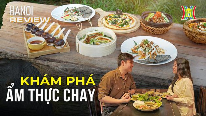 Bình yên không gian ẩm thực chay với thư viện miễn phí | Hà Nội Reviews | 25/02/2024