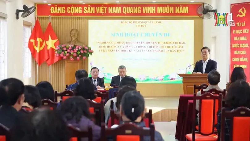 Đảng viên nhận thức sâu sắc về tinh thần kỷ nguyên mới