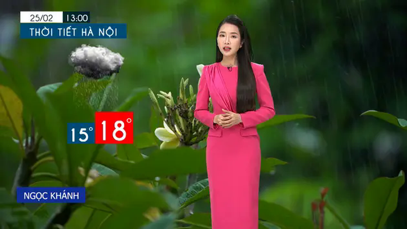 Dự báo thời tiết tối | 25/02/2025