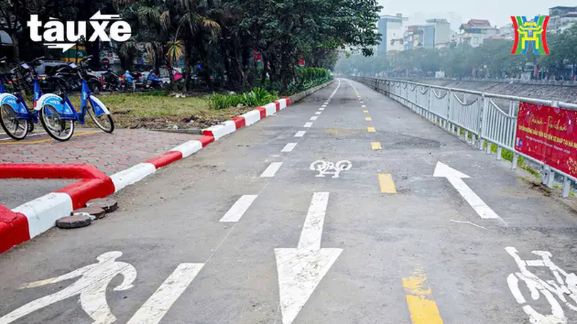 Đường dành riêng cho xe đạp vẫn ít người sử dụng | Bản tin Tàu và Xe | 25/03/2025