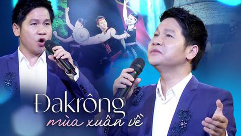 Sông Đakrông mùa Xuân về