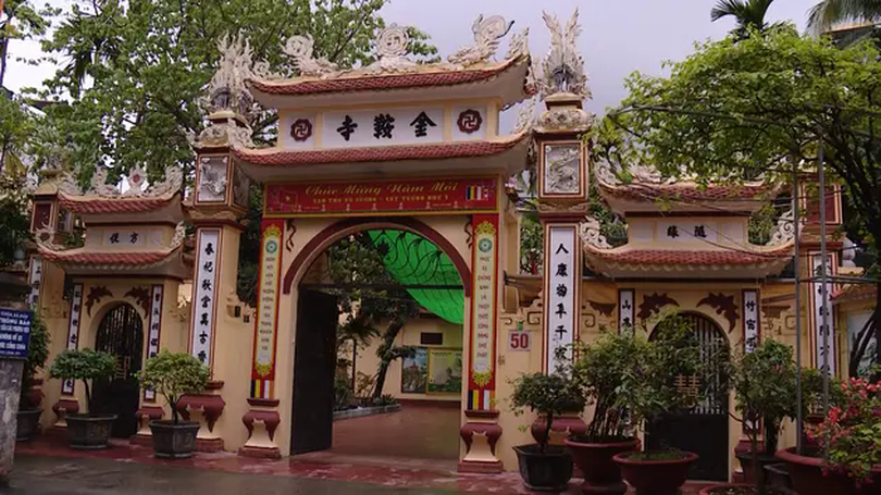 Chùa Xã Đàn trùng tu mừng 50 năm thống nhất đất nước