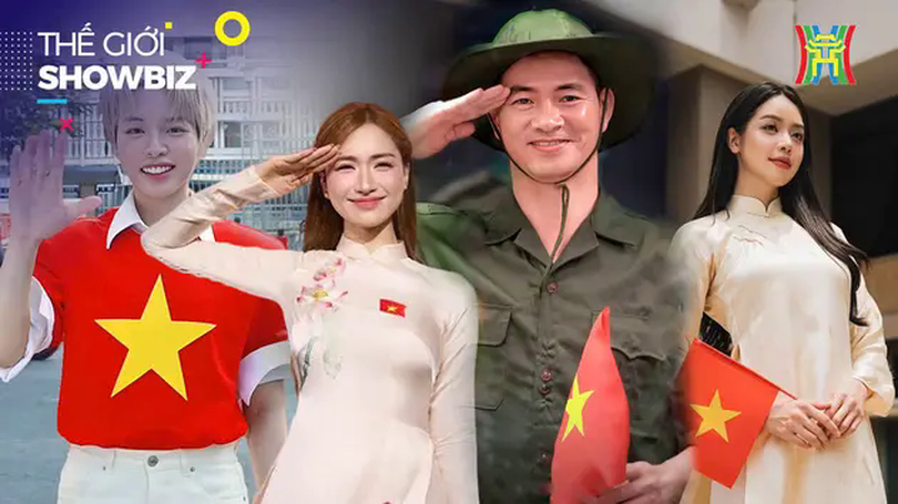 Nghệ sĩ Việt hưởng ứng trend 'Yêu Việt Nam' | Thế giới Showbiz | 25/04/2025