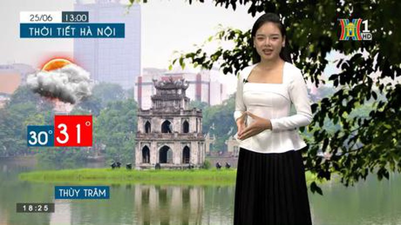 Dự báo thời tiết ngày 26/06/2023