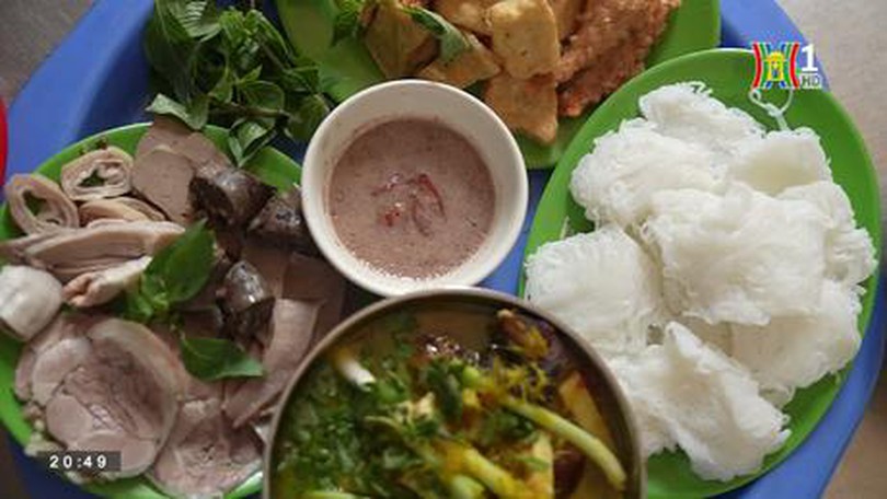 Dân dã bún đậu mắm tôm