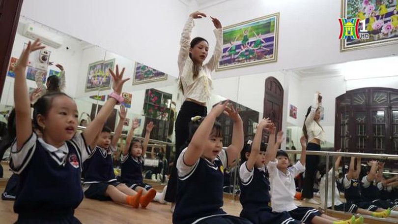 Lớp học năng khiếu, nơi trẻ nhỏ thỏa thích với đam mê
