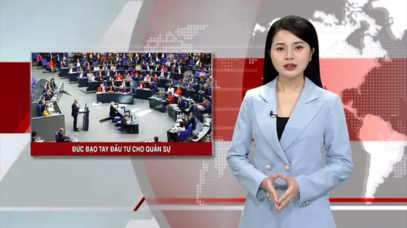 Đức 'bạo tay' đầu tư cho quân sự | Nhìn ra thế giới | 26/03/2025