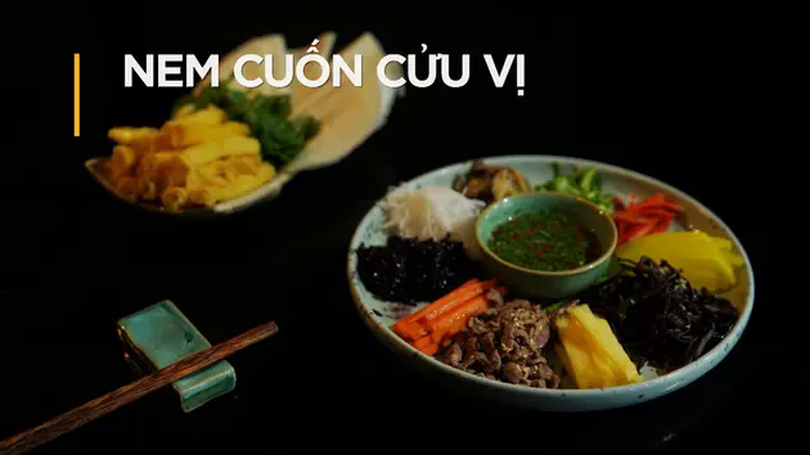 Nem cuốn cửu vị | Món ngon ở Hà Thành | 26/05/2025