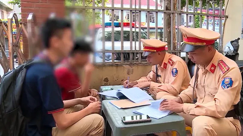 Học sinh vi phạm giao thông gia tăng vào dịp nghỉ hè