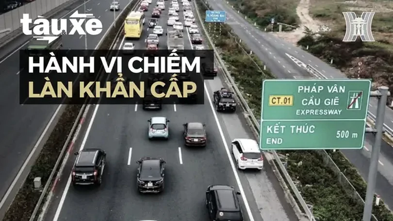 Nhiều phương tiện vẫn chiếm làn khẩn cấp trên đường | Bản tin Tàu và Xe | 26/07/2024