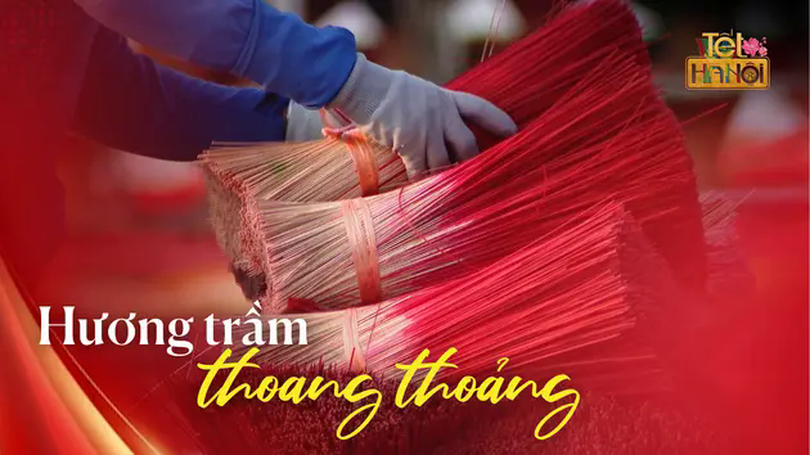 Tết Hà Nội là… hương trầm thoang thoảng