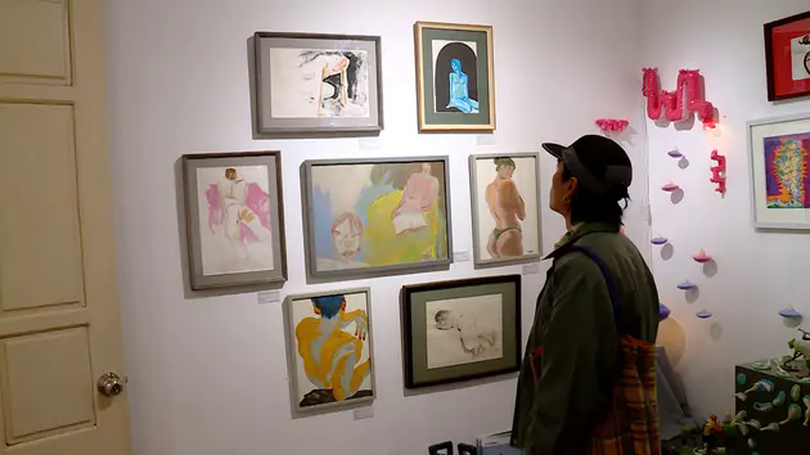 Triển lãm nghệ thuật 'Trẩy Art - Đi hội vườn Nghệ'