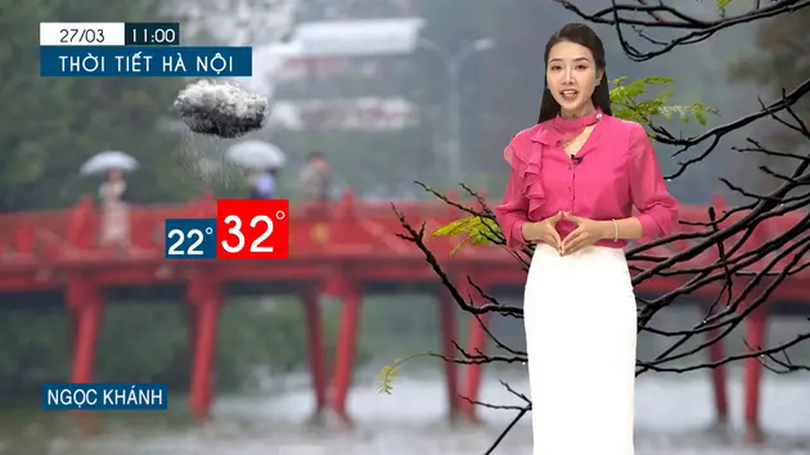 Dự báo thời tiết tối | 27/03/2025
