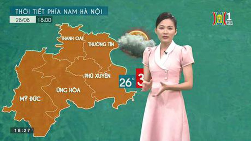Dự báo thời tiết | 28/8/2023