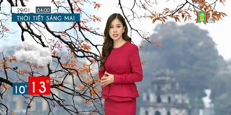 Dự báo thời tiết ngày 29/01/2023